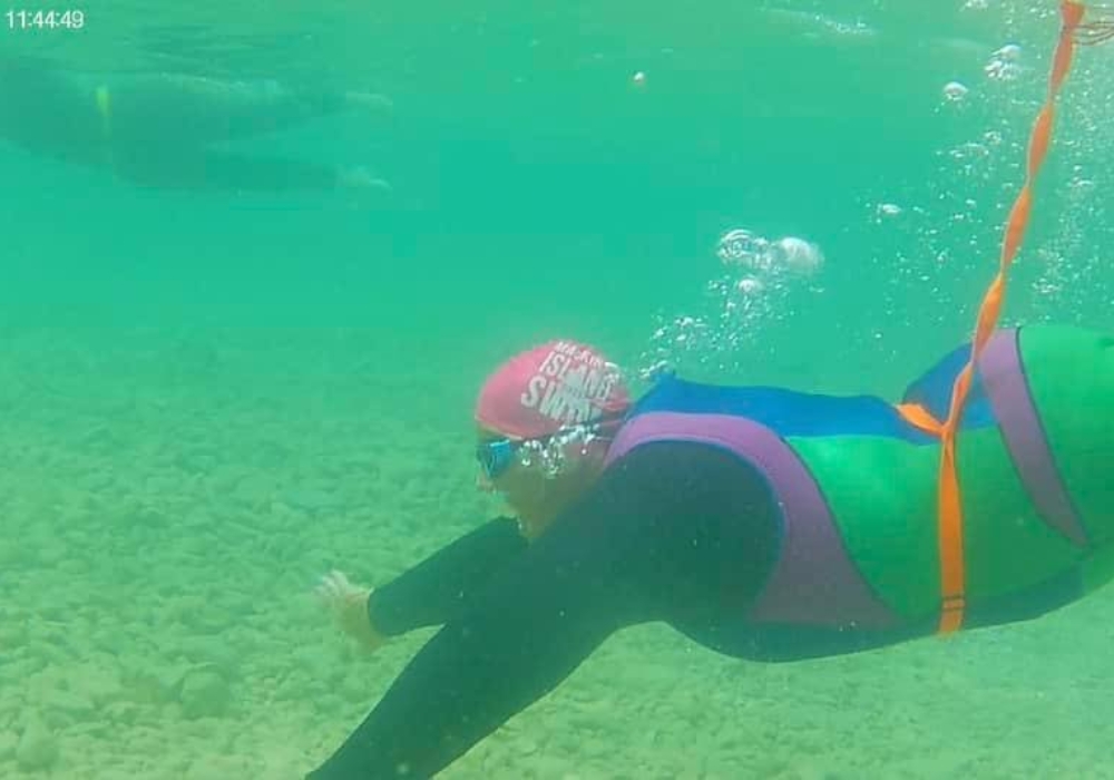 chubby mermaid mac island swim